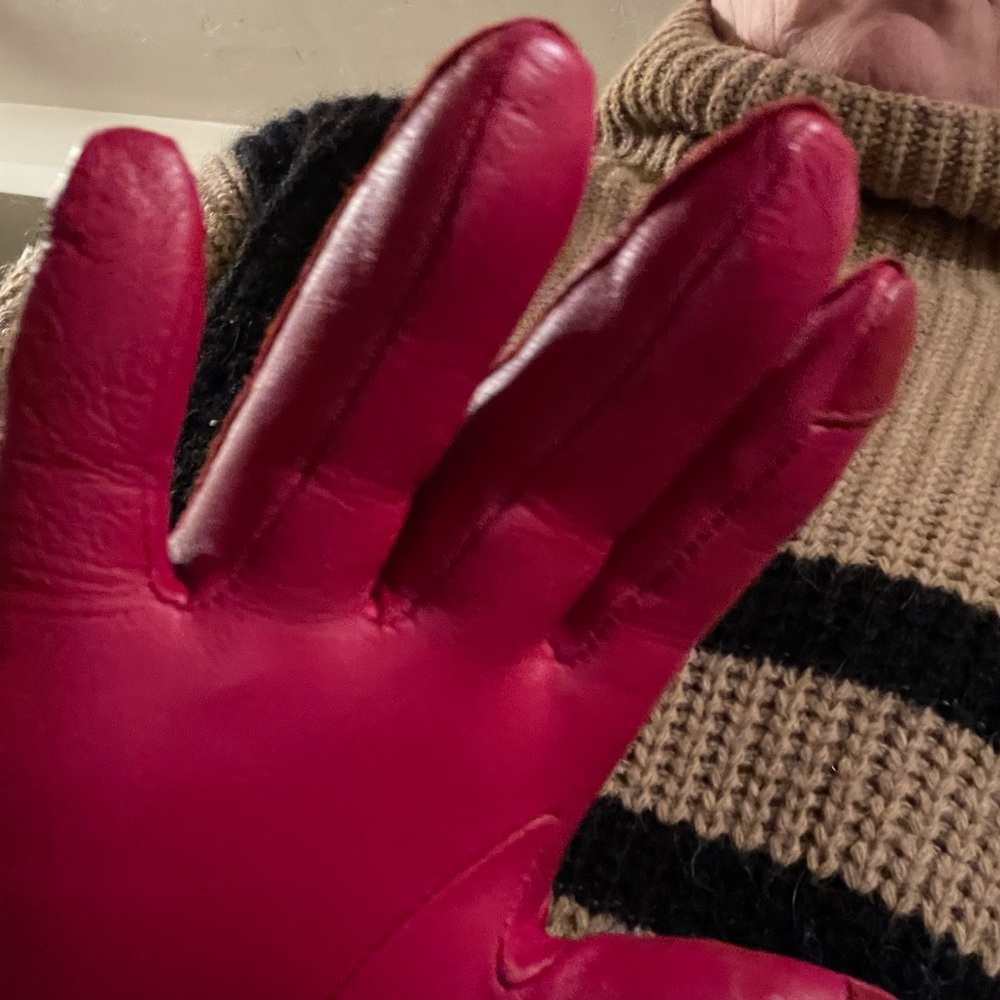 Leather gloves 2 pair - Picture 15 of 15
